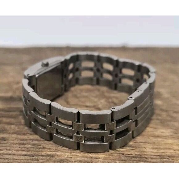 Ladies Fossil FS Steel Square Dial Stainless Steel  Watch - Picture 2 of 9